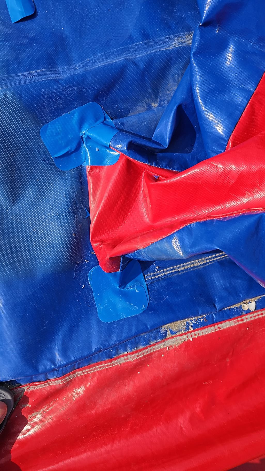 Reparatie tobogan gonflabil FunFix 10